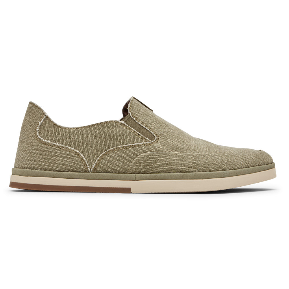 Rockport Slip-On For Mens Olive - Austyn - BY2506943